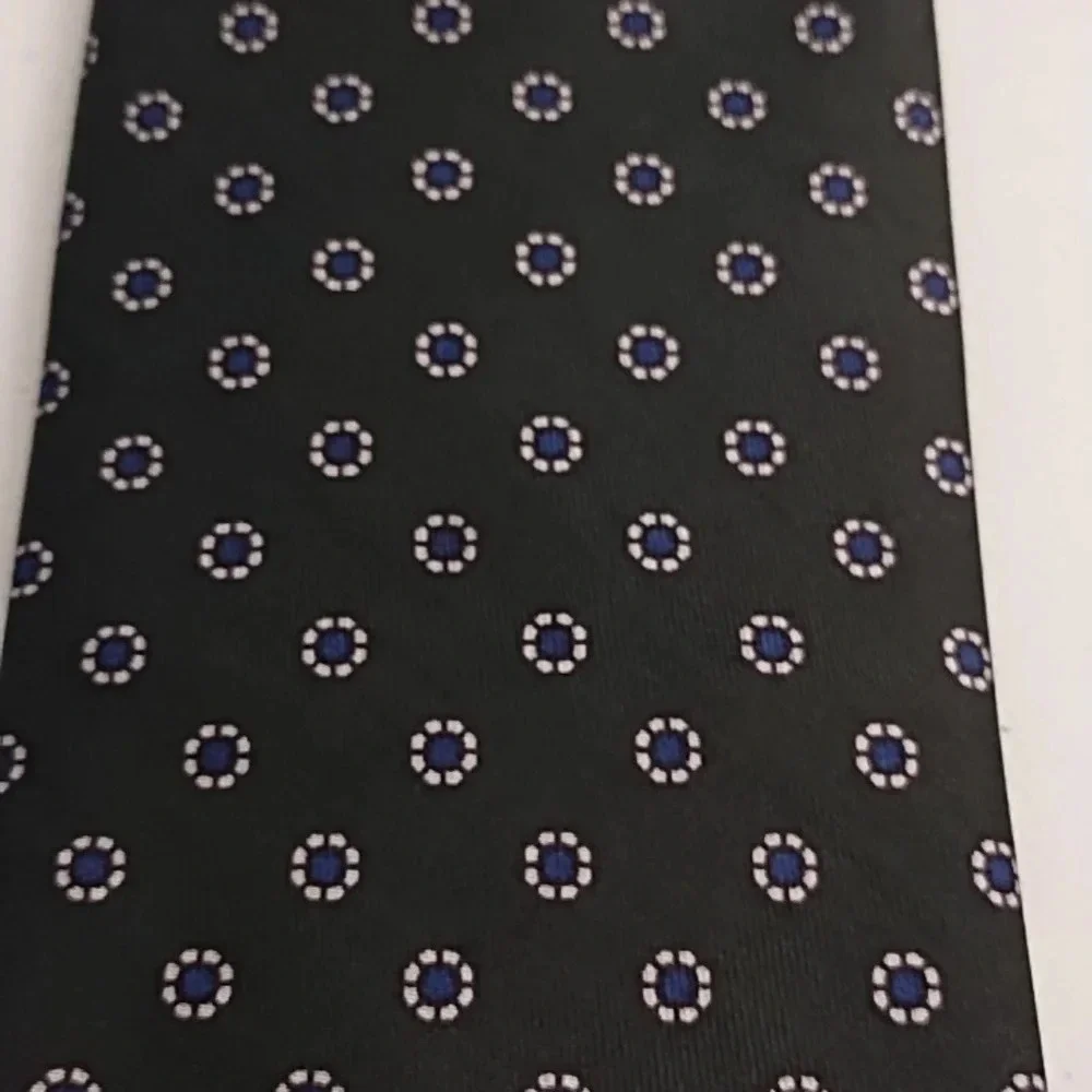 Exrta Long Handsewn Tie Robert Talbott The Shirt Broker Forest Green Navy Tan
